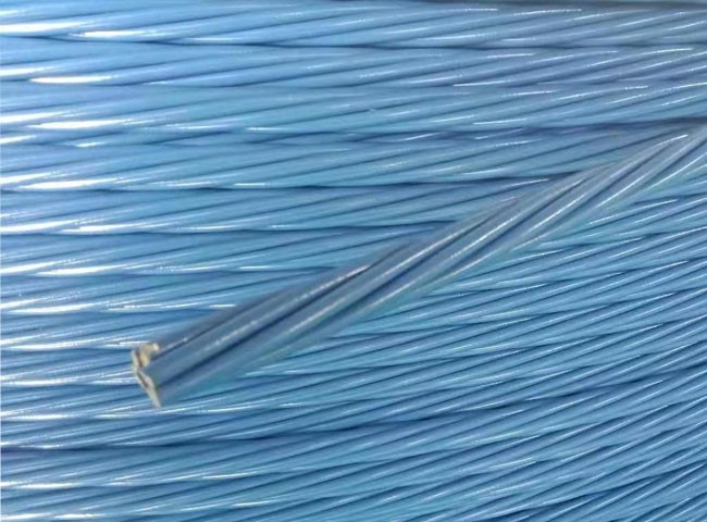 Individual Epoxy-coated Wire Prestressing Steel Strand 12.7mm Dia